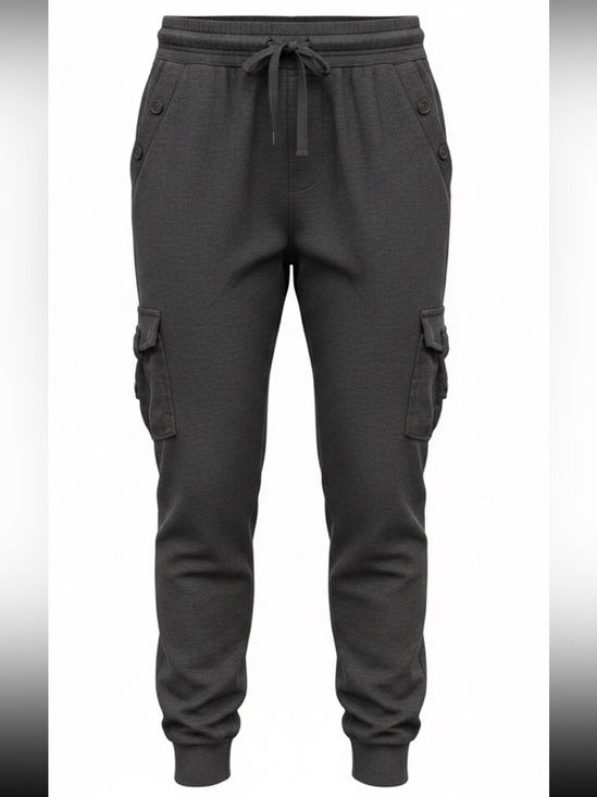 Unbranded Pants - Grey cargo joggers